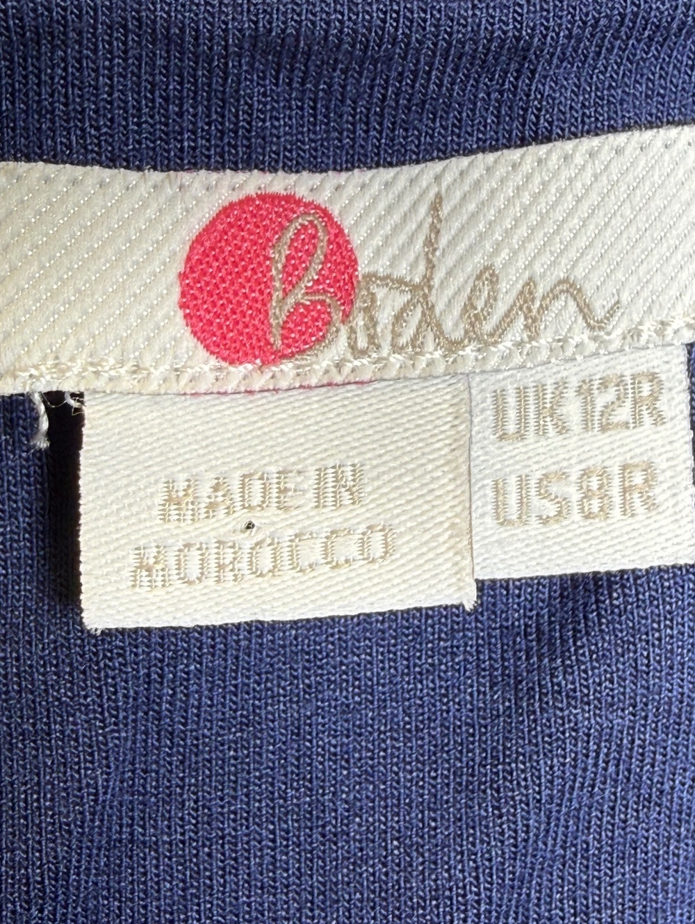 Boden Floral Dress Women Regular 12 Navy Casual - Picture 5 of 13